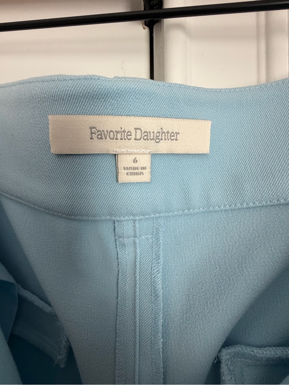 Favorite Daughter The Favorite Pants in Sky Blue - Picture 4 of 7